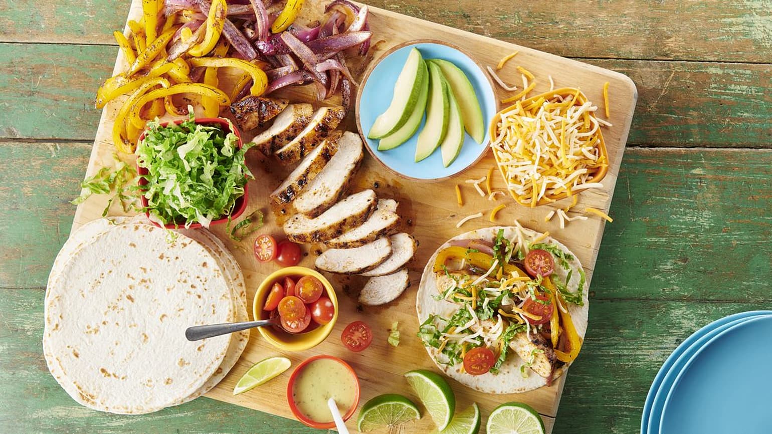 Grilled Chicken and Veggie Fajitas Mexican Recipes Old El Paso